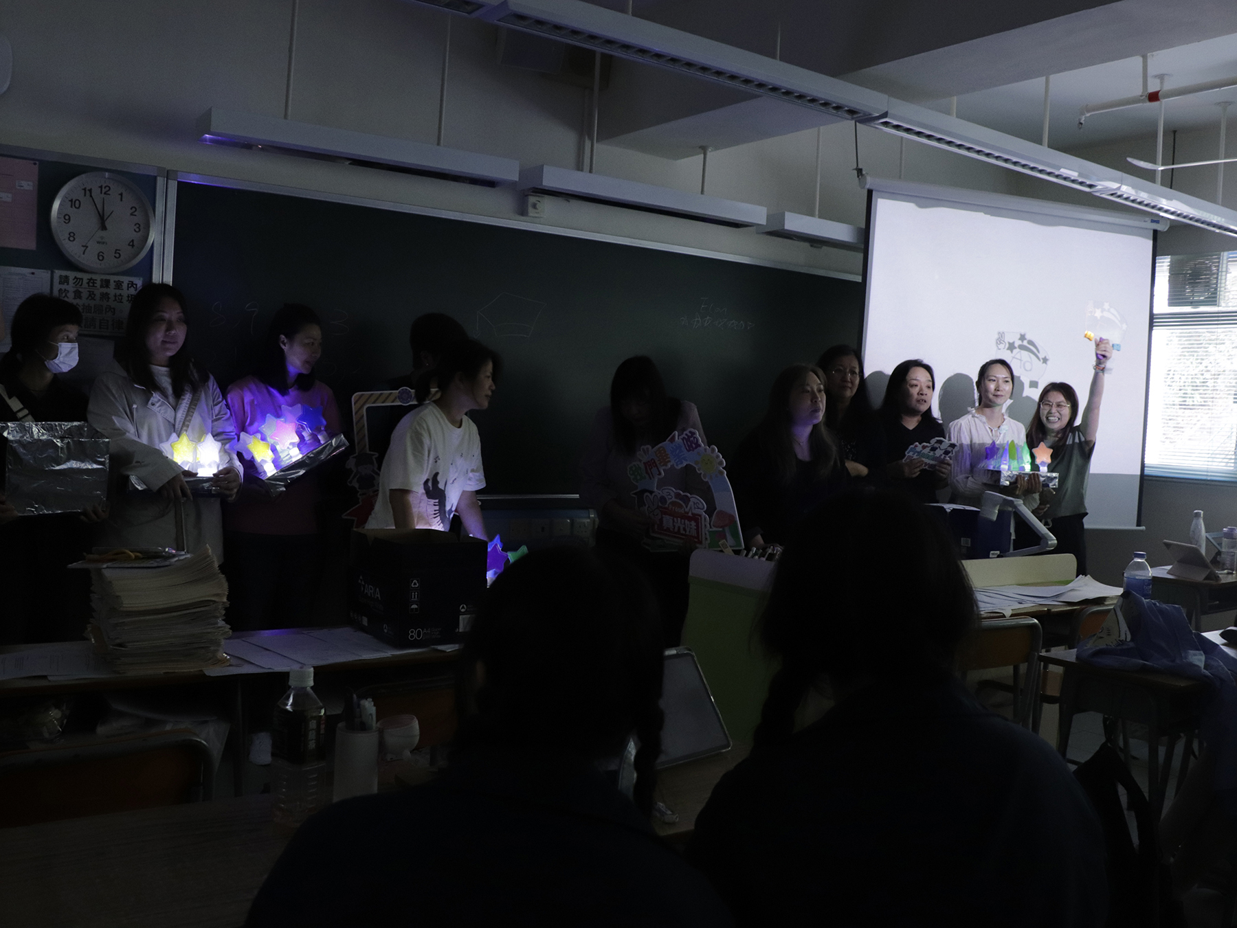 PTA and Alumni farewell with S6 students